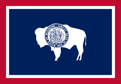 Drapeau : Wyoming
