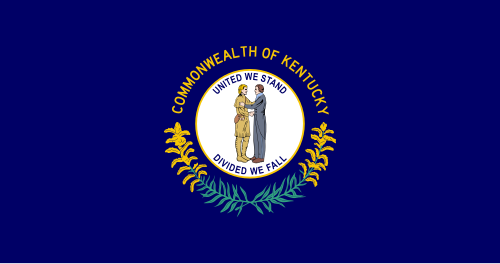 Drapeau : Kentucky